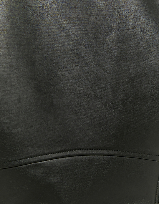 TALLY WEiJL, Veste Biker Similicuir Noire for Women