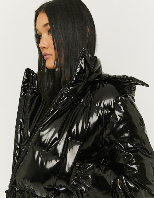 TALLY WEiJL, Doudoune Vinyl Noire for Women