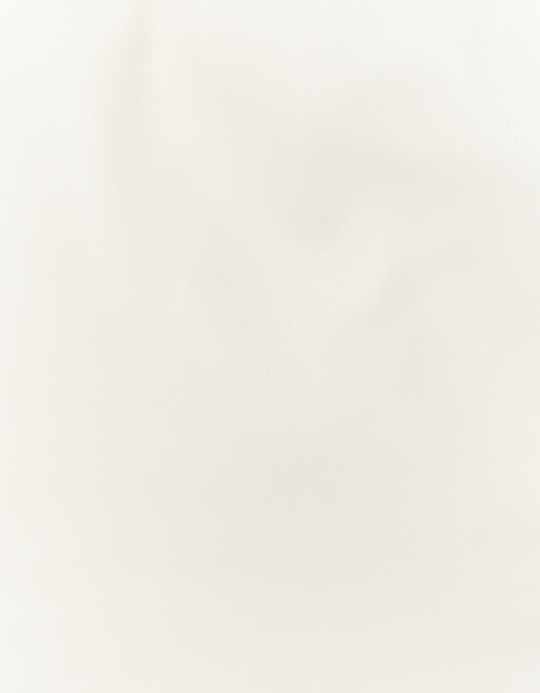TALLY WEiJL, Doudoune en similicuir blanche for Women