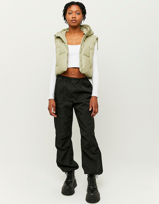 TALLY WEiJL, Doudoune sans Manches Beige for Women