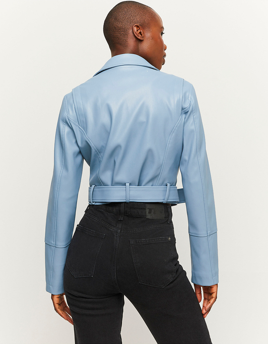 TALLY WEiJL, Chiodo In Similpelle Blu for Women