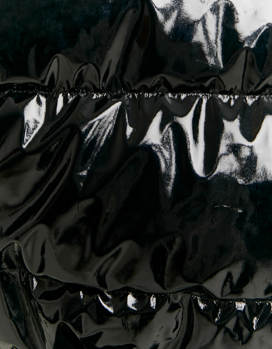 TALLY WEiJL, Doudoune Noire en Vinyle for Women