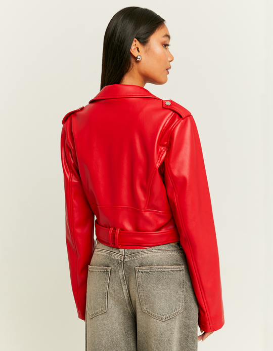 TALLY WEiJL, Rote Bikerjacke for Women