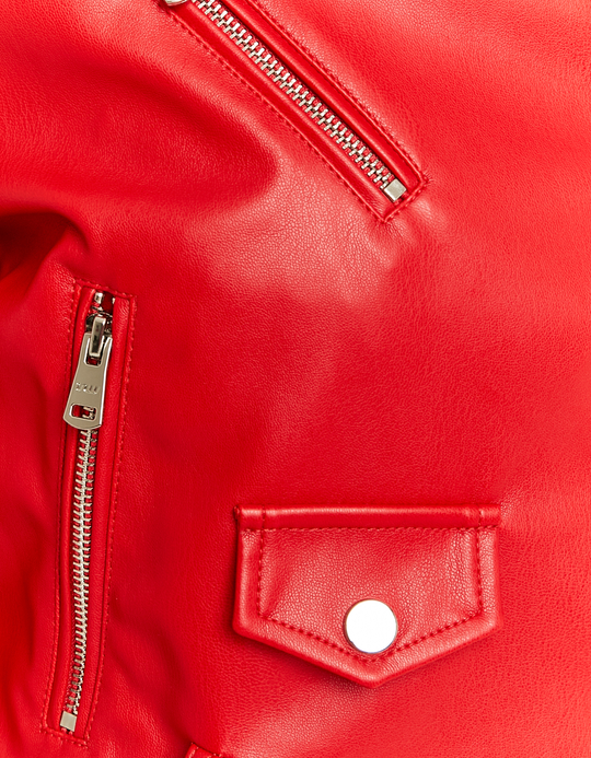 TALLY WEiJL, Rote Bikerjacke for Women