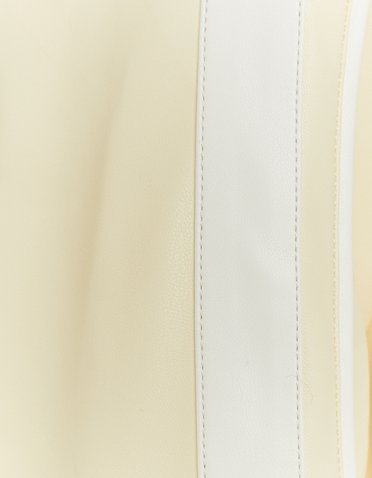 TALLY WEiJL, Giacca Biker in Finta Pelle Gialla for Women
