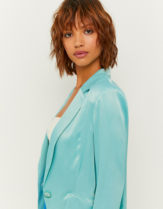 TALLY WEiJL, Blauer Blazer aus Satin  for Women