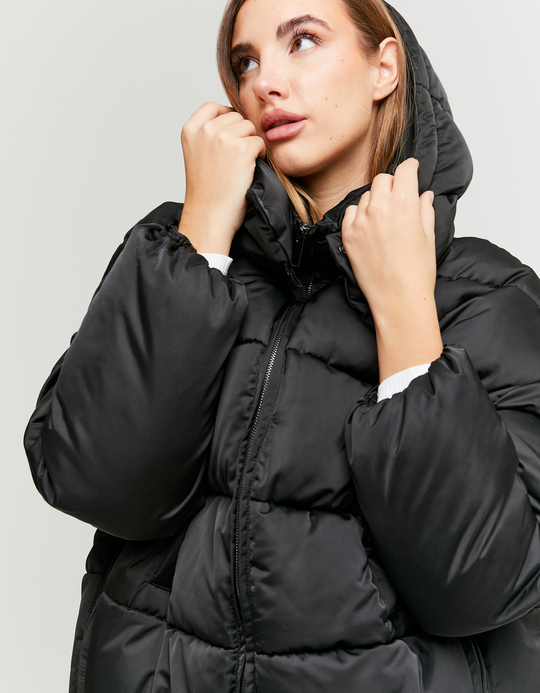 TALLY WEiJL, Black Oversize Padded Jacket for Women
