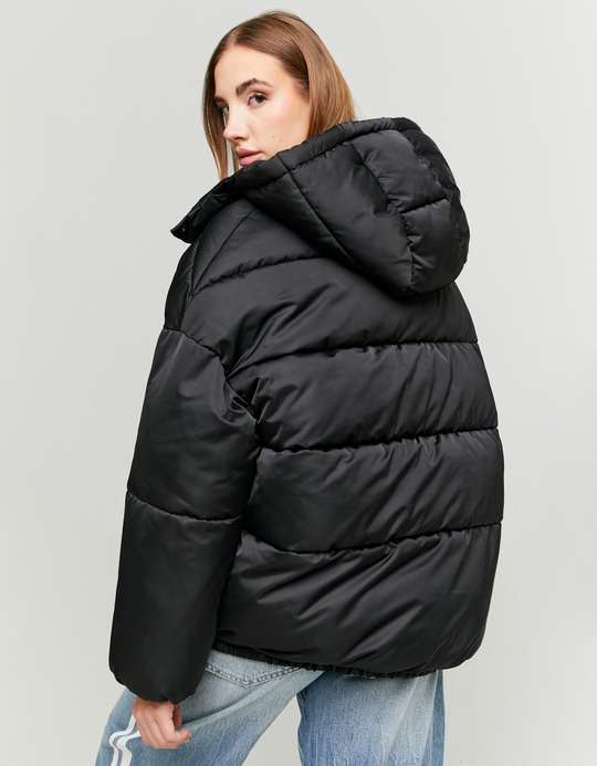 TALLY WEiJL, Black Oversize Padded Jacket for Women