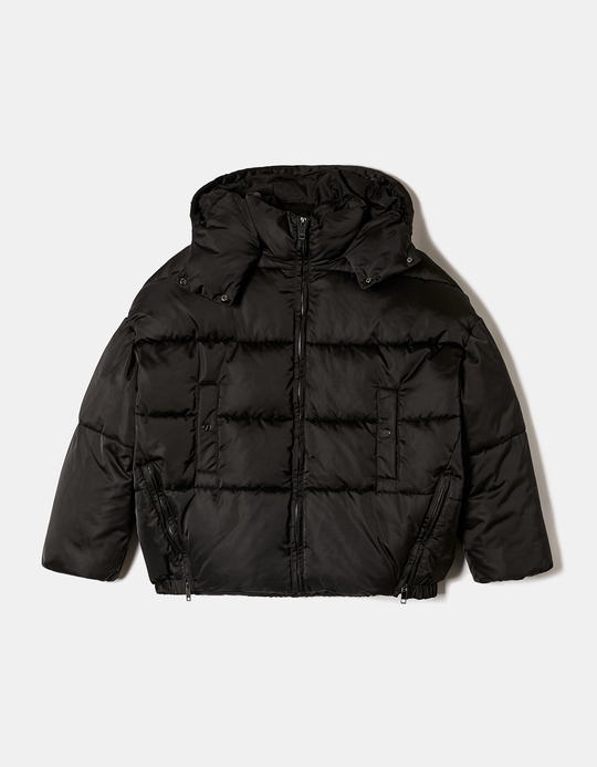 TALLY WEiJL, Black Oversize Padded Jacket for Women
