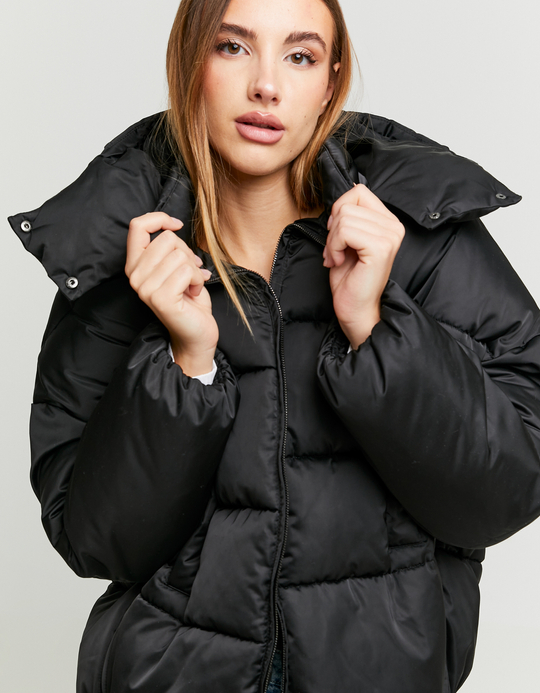 TALLY WEiJL, Black Oversize Padded Jacket for Women