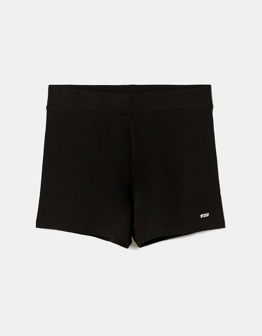 TALLY WEiJL, Black Basic Cyclist Shorts for Women