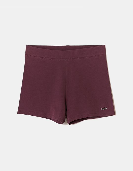 TALLY WEiJL, Short Mini Taille Haute Violet for Women