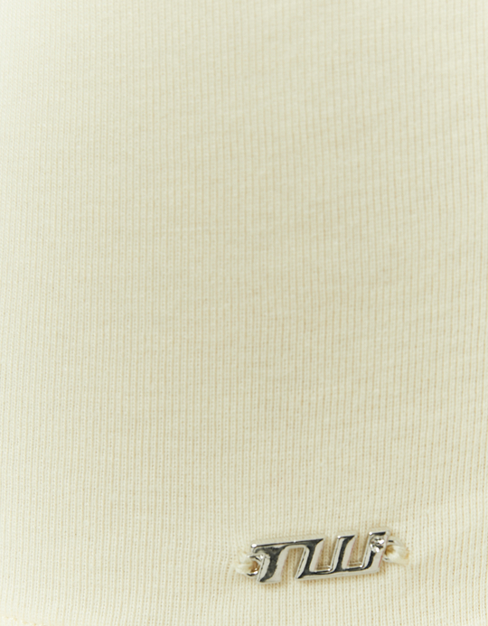 TALLY WEiJL, Yellow Basic Mini Shorts for Women