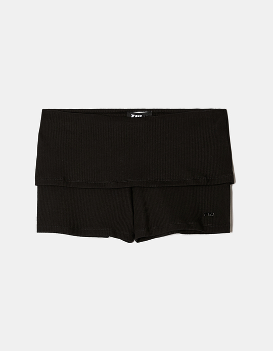 TALLY WEiJL, Σορτς Basic Μαύρο for Women