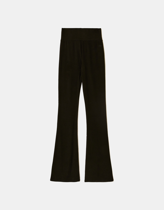 TALLY WEiJL, Basic Black Cotton Leggings for Women