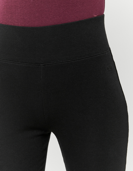 TALLY WEiJL, Basic Black Cotton Leggings for Women