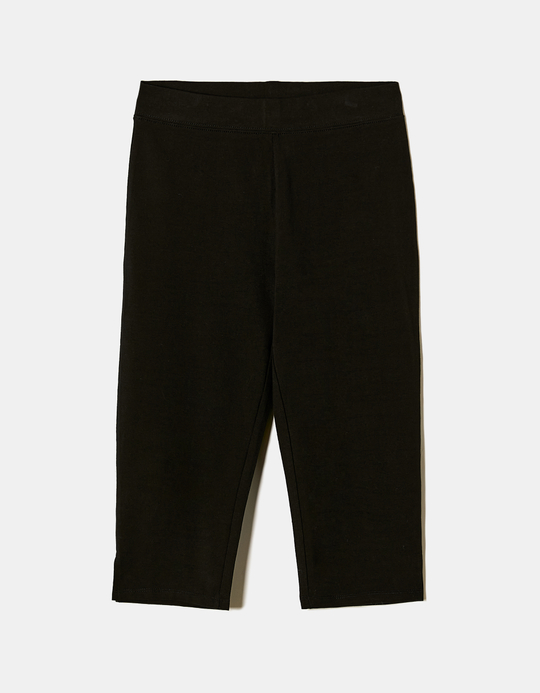 TALLY WEiJL, Leggings Capri Neri Basici for Women