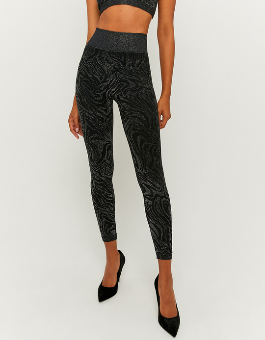 TALLY WEiJL, High Waist Black Leggings for Women