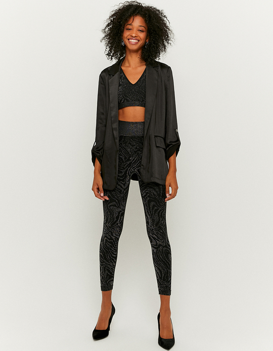TALLY WEiJL, High Waist Black Leggings for Women