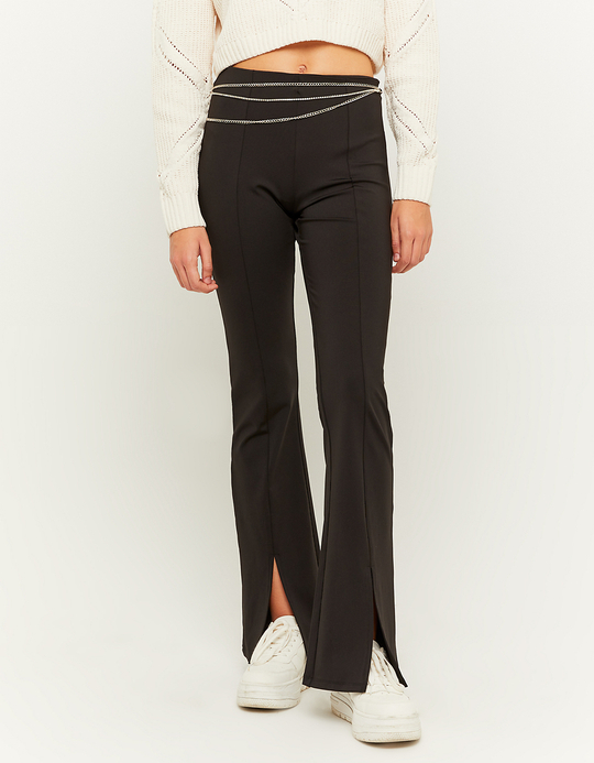 TALLY WEiJL, Leggings a Zampa con catena for Women