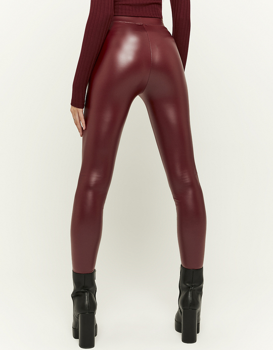 TALLY WEiJL, Faux Leather High Waist Leggings for Women