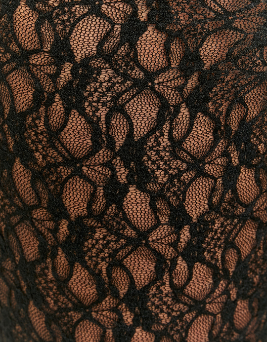 TALLY WEiJL, Mid Waist Flare Leggings in Lace for Women