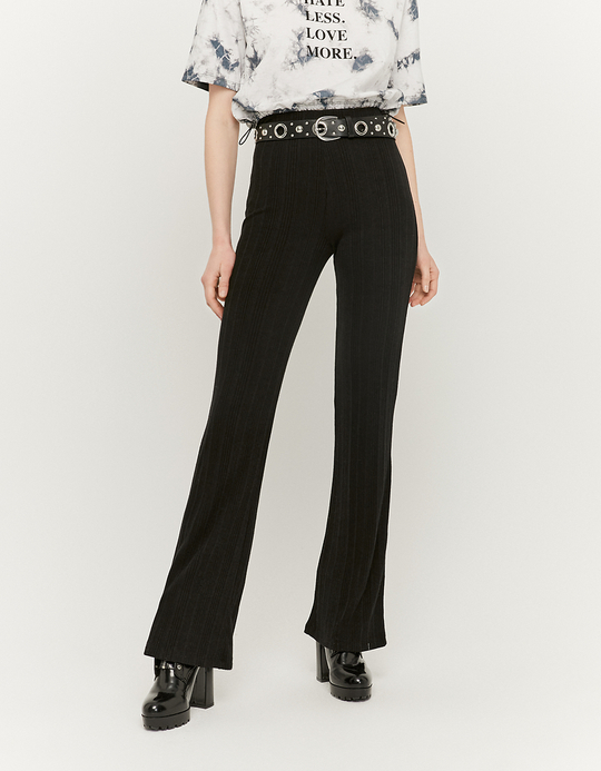 TALLY WEiJL, Black Flare Leggings for Women