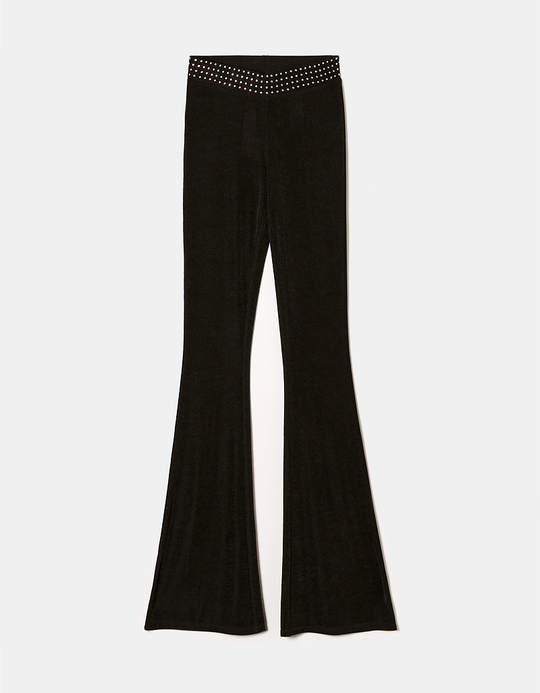 TALLY WEiJL, Flare Leggings mit Strass for Women
