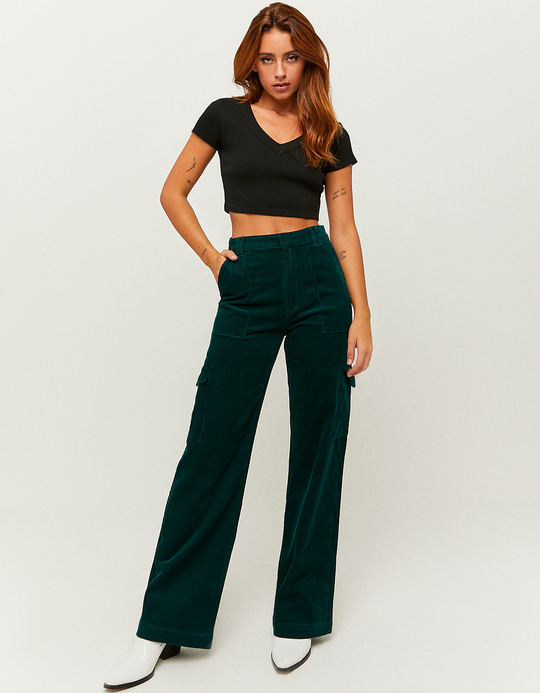 TALLY WEiJL, High Waist Cargo Trousers for Women