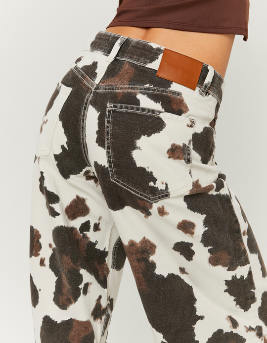 TALLY WEiJL, Brown Low Waist Wideleg Trousers for Women