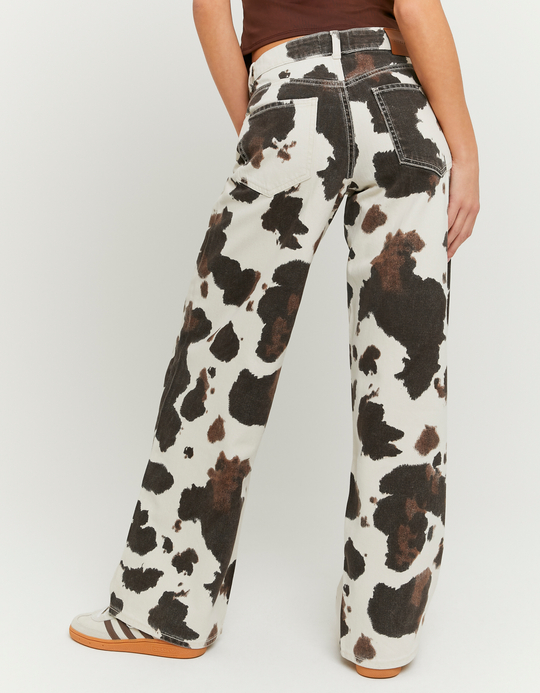 TALLY WEiJL, Brown Low Waist Wideleg Trousers for Women