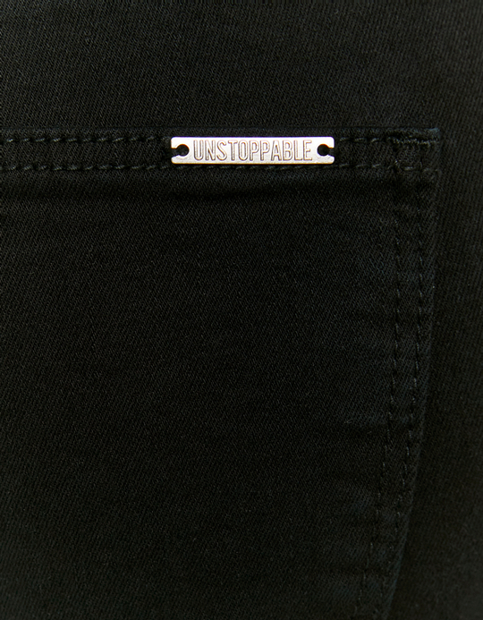 TALLY WEiJL, Black Low-Waist Flared Trousers for Women
