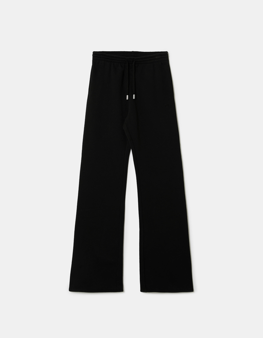 TALLY WEiJL, Παντελόνι Jogger Low Waist Bootcut Μαύρο for Women