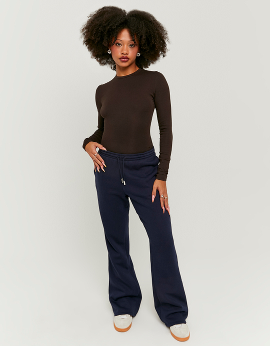 TALLY WEiJL, Παντελόνι Jogger Low Waist Bootcut Μπλε for Women