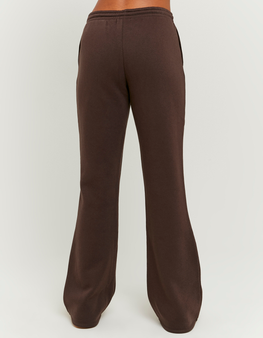TALLY WEiJL, Παντελόνι Jogger Low Waist Bootcut Καφέ for Women