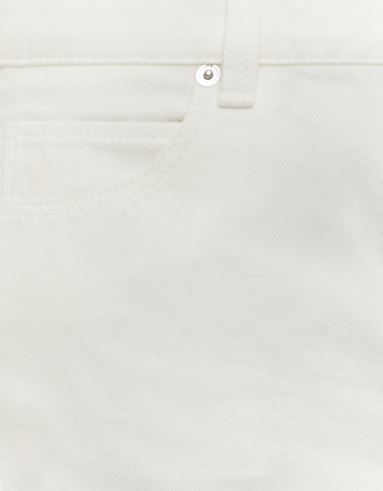 TALLY WEiJL, Pantaloni barrel bianchi for Women