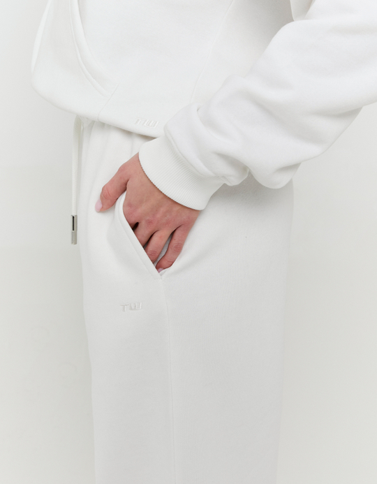TALLY WEiJL, White Regular Jogger for Women