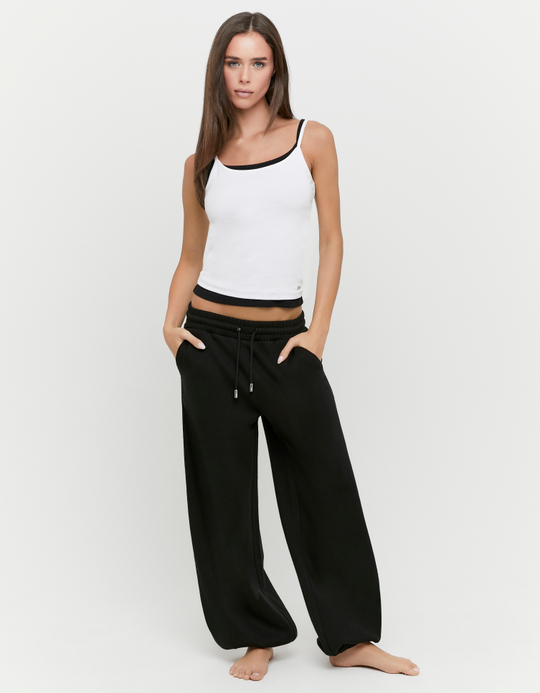 TALLY WEiJL, Schwarze Basic Jogginghose for Women