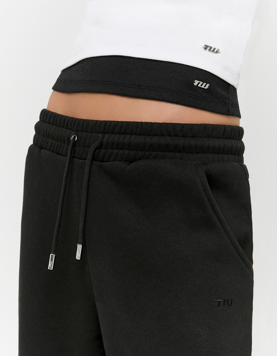TALLY WEiJL, Schwarze Basic Jogginghose for Women