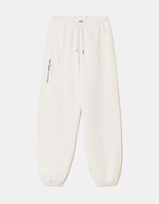 TALLY WEiJL, Pantalon de Jogging Beige avec Imprimé for Women