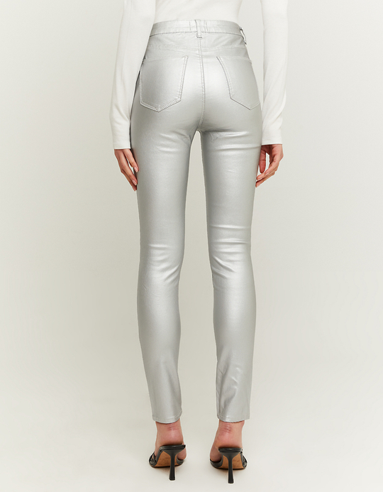 TALLY WEiJL, Pantalon Skinny Taille Haute Enduit  for Women