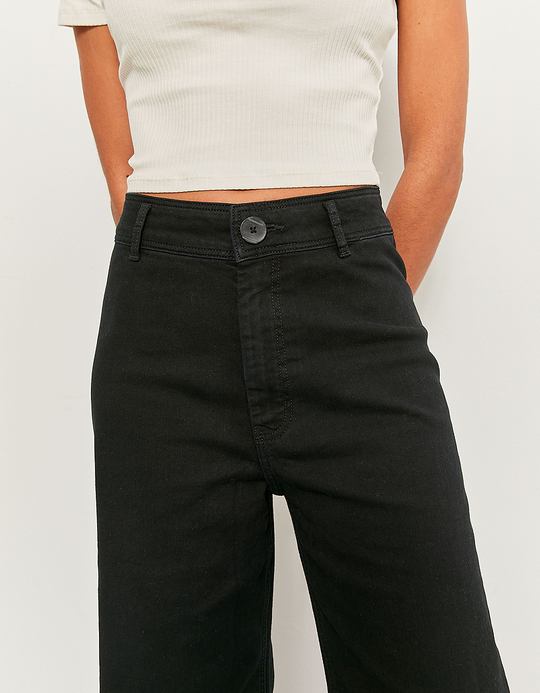TALLY WEiJL, Pantalon Taille Haute Noir for Women