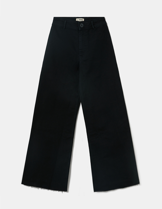 TALLY WEiJL, Pantalon Taille Haute Noir for Women