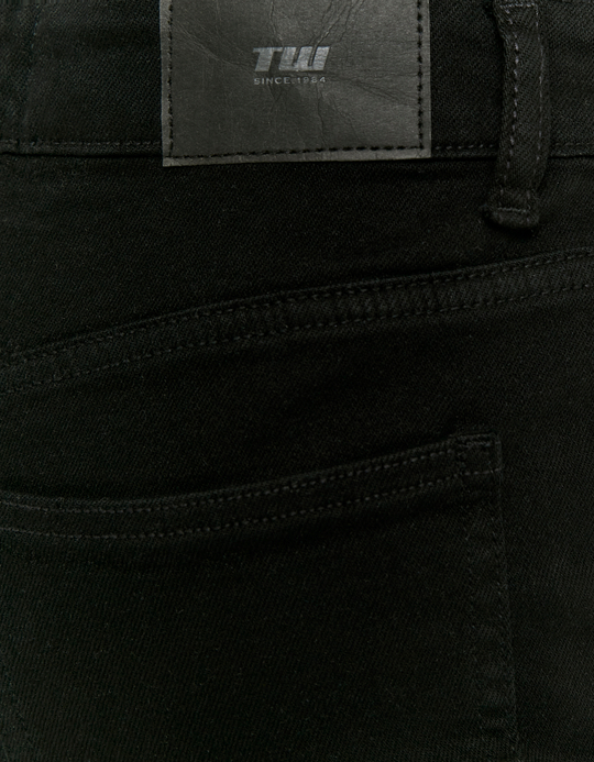 TALLY WEiJL, Pantalon Noir Droit Taille Haute for Women