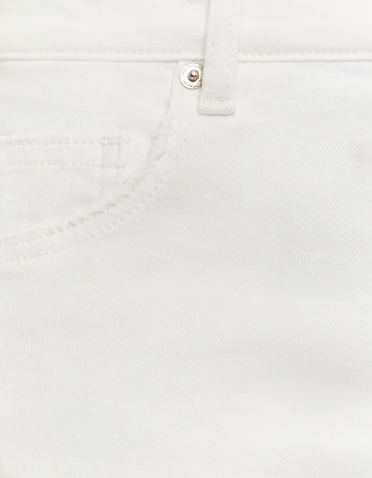 TALLY WEiJL, White Straight Leg Trouser for Women
