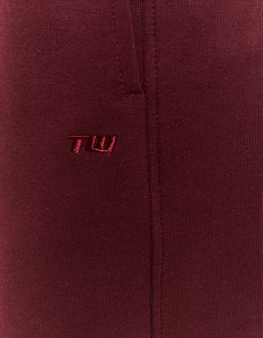 TALLY WEiJL, Jogger loose borgogna for Women