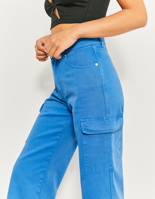 TALLY WEiJL, High Waist Straight Cargohose for Women