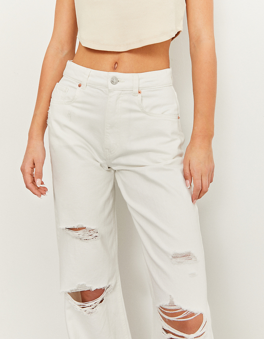 TALLY WEiJL, Pantaloni Wide Leg Con Strappi for Women