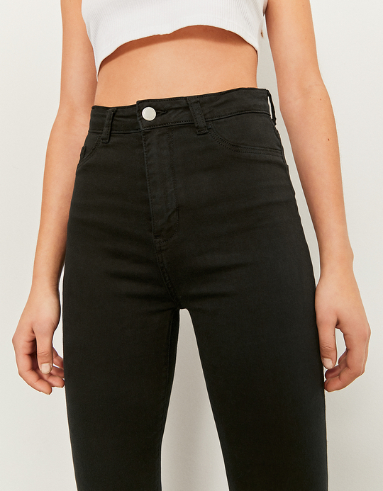TALLY WEiJL, Pantalon Noir Taille Haute Skinny for Women