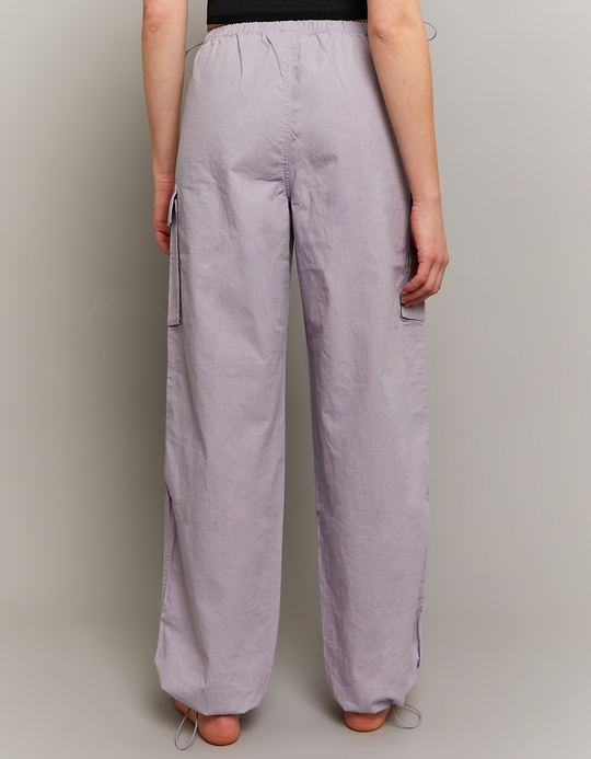 TALLY WEiJL, Pantalon parachute cargo lilas for Women